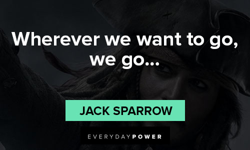 Random Jack Sparrow quotes