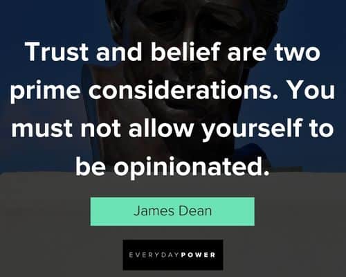 More James Dean quotes