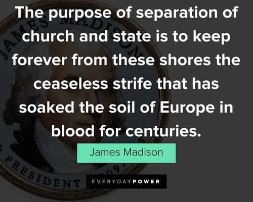 Favorite James Madison quotes