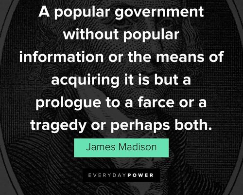 Cool James Madison quotes