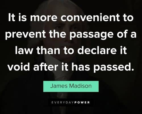 Special James Madison quotes