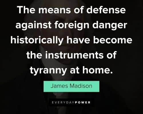 James Madison quotes for Instagram