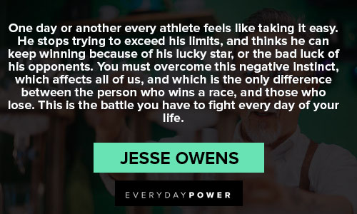 jesse owens quotes and saying