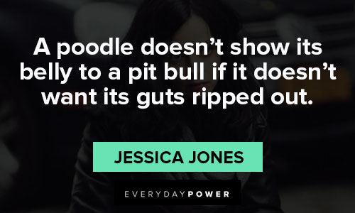 Positive Jessica Jones quotes