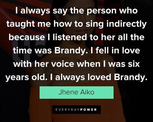 Cool Jhene Aiko quotes