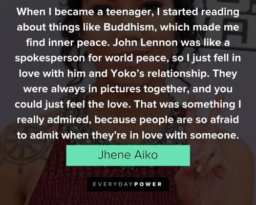 Epic Jhene Aiko quotes