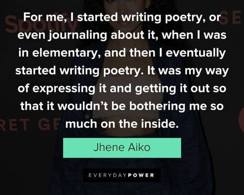 Jhene Aiko quotes to helping others 