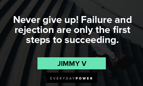 Jimmy V quotes about succeeding