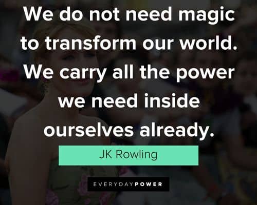 Special JK Rowling Quotes