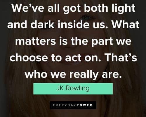 Amazing JK Rowling Quotes