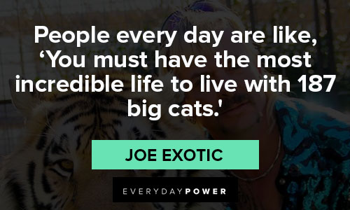 joe exotic quotes about cat