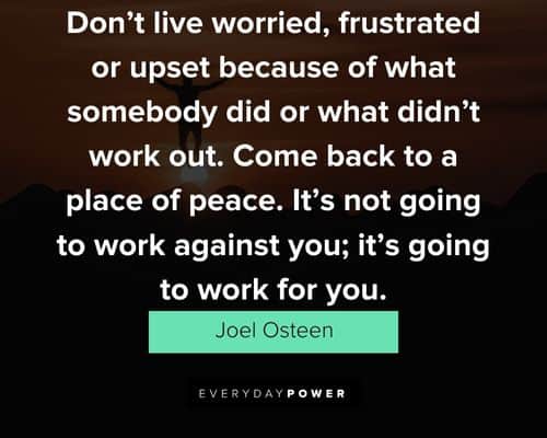 Joel Osteen Quotes on Moving Forward