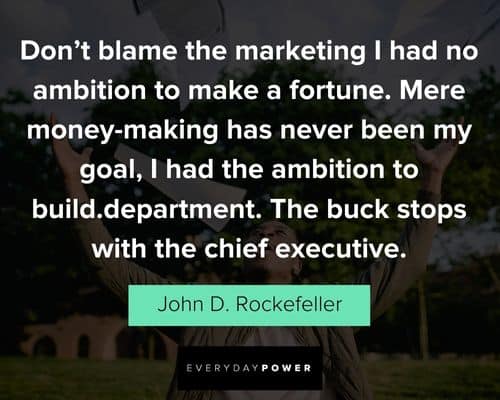 John D. Rockefeller quotes on success