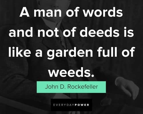 John D Rockefeller Quotes from John D. Rockefeller
