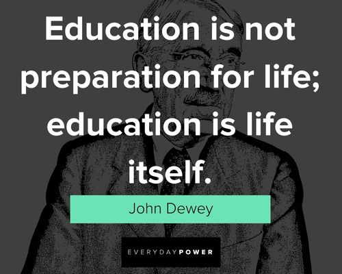 John Dewey Quotes about education 