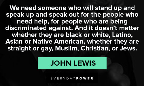Relatable John Lewis Quotes