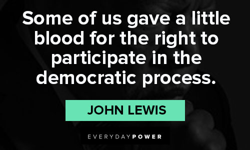 John Lewis quotes on the results of activism 