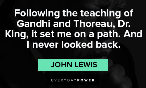 Wise and inspirational John Lewis Quotes