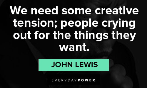 John Lewis Quotes on crying