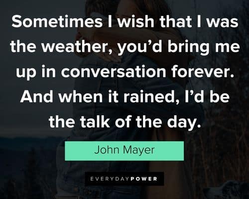 Cool John Mayer quotes
