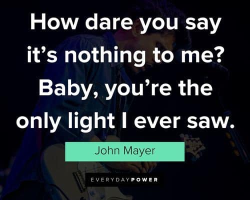 Funny John Mayer quotes