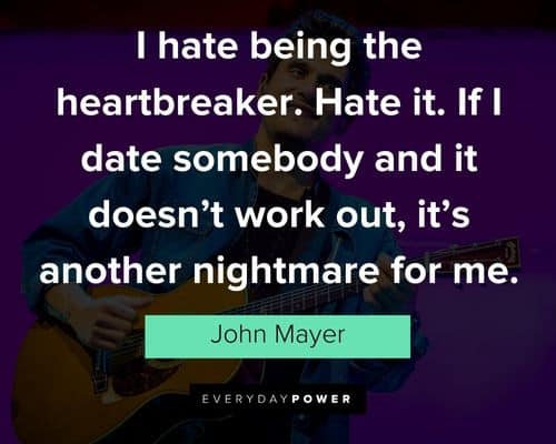 Special John Mayer quotes