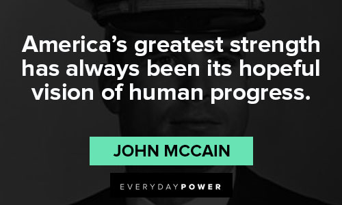 John McCain quotes about human progress