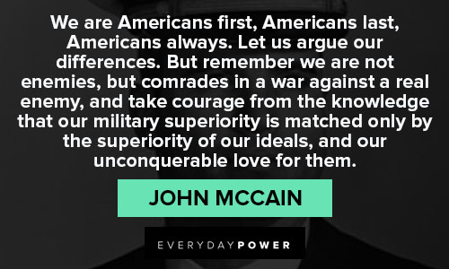 John McCain quotes about love