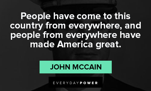 John McCain quotes about people