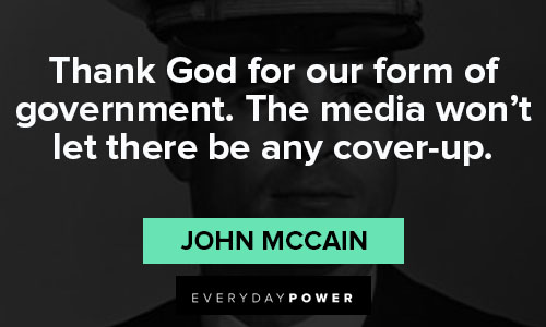 John McCain quotes about government