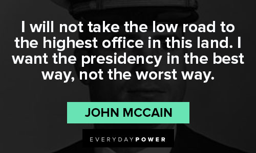 Wise and inspirational John McCain quotes