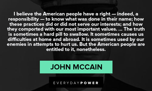 Amazing John McCain quotes