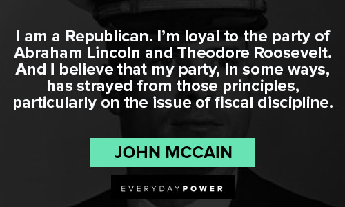 John McCain quotes that Republican