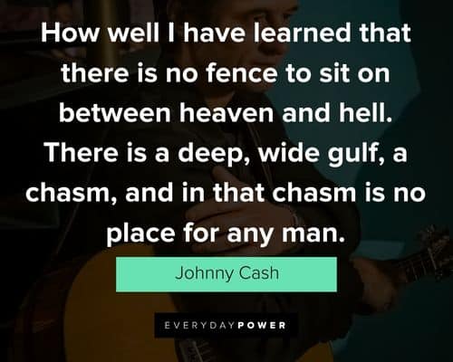 Positive Johnny Cash quotes