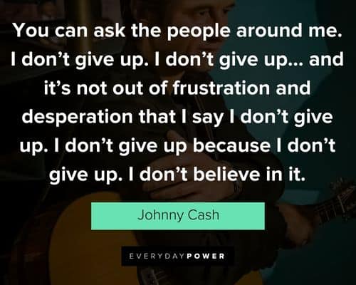 Meaningful Johnny Cash quotes