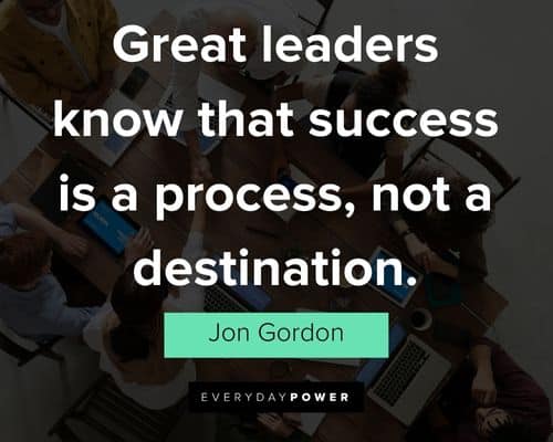 Jon Gordon quotes about great leaders