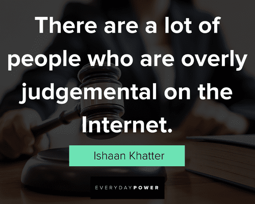 Wise judgmental quotes