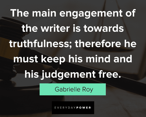engagement of judgmental quotes