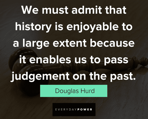 judgmental quotes to pass judgement on the past