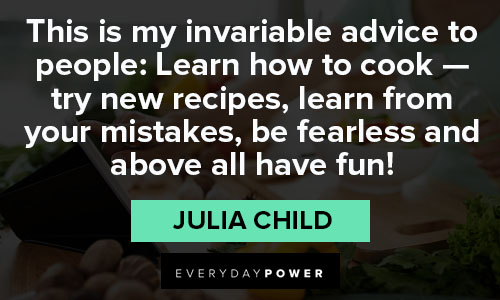 Julia Child quotes about fun