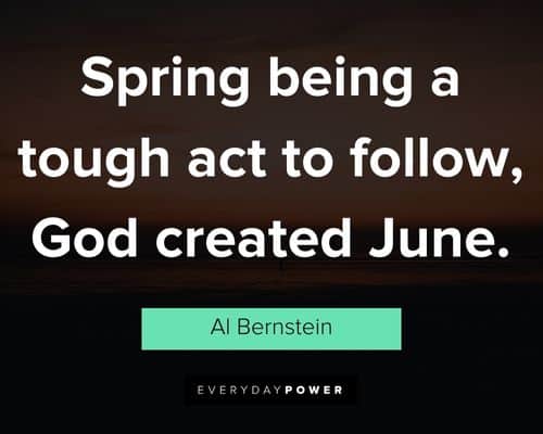 Wise June quotes