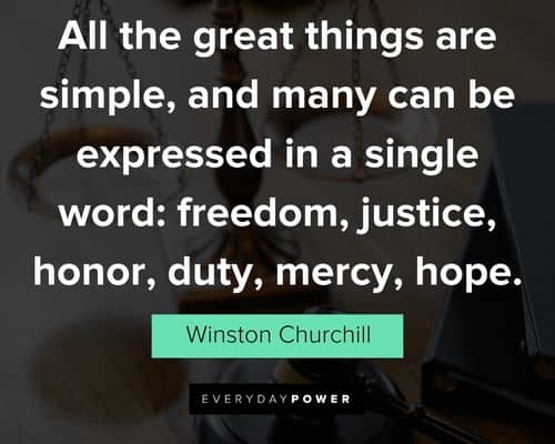 Favorite justice quotes
