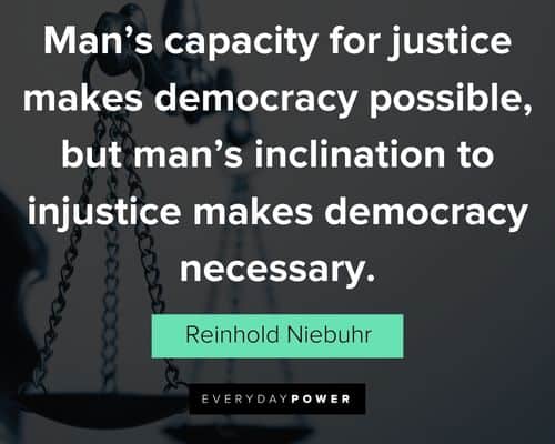Justice quotes about government and democracy 