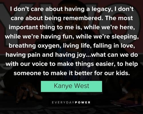 Wise and inspirational kanye west quotes 