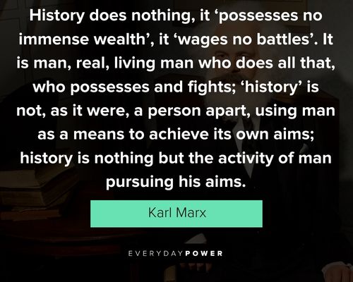 Positive Karl Marx quotes