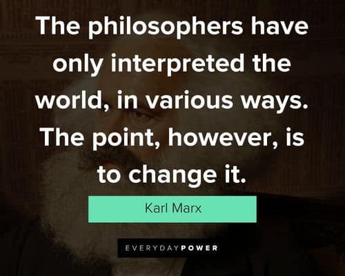 Karl Marx Quotes on Society