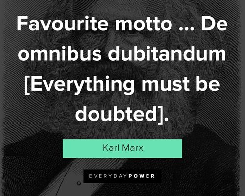 Short Karl Marx quotes