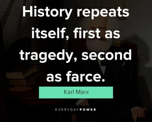 Karl Marx Quotes on History