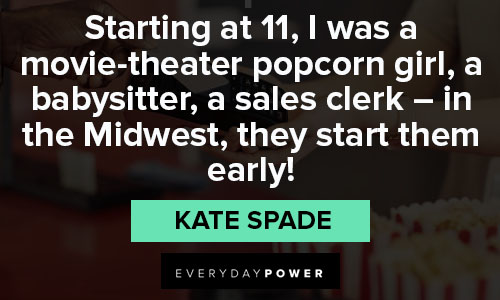 Kate Spade quotes about movie
