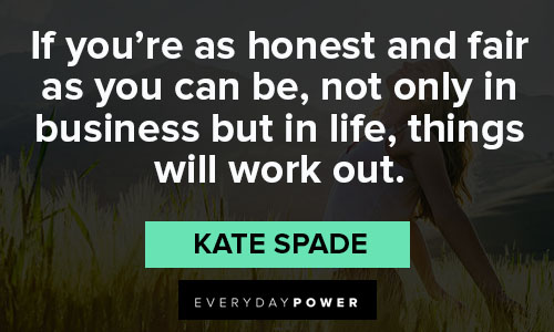 Kate Spade quotes that honest